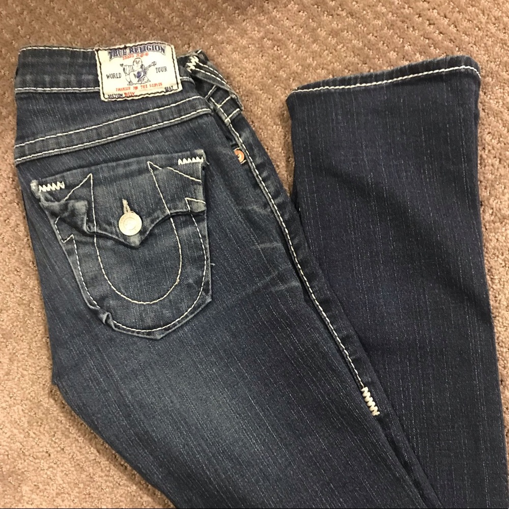 True Religion Straight Leg Jeans